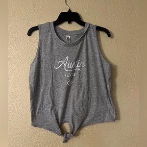 Gray Austin, TX tank top